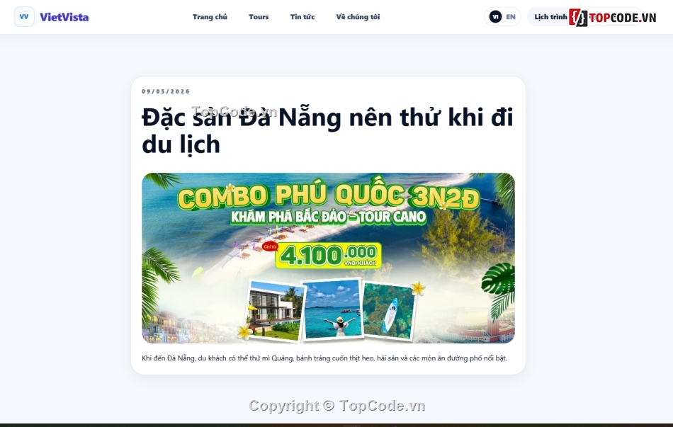Website du lịch,đặt tour du lịch,Website đặt tour